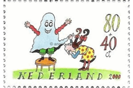 Nederland NVPH 1930b Postfris (Zegels afkomstig uit blok) (80+40 cent) Kinderzegels 2000