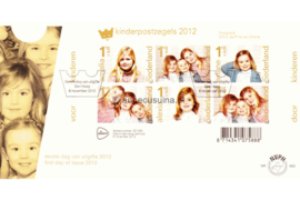 Nederland NVPH E662 Onbeschreven 1e Dag-enveloppe Kinderzegels 2012