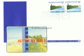 Nederland TB024 Telebrief 24 Nederland Waterland 1998