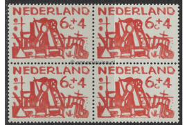 Nederland NVPH 723 Postfris (6+4 cent) (Blokje van vier) Zomerzegels 1959