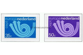 Nederland NVPH 1030-1031 Postfris Europa-CEPT 1973