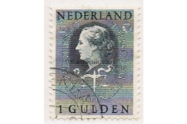 Nederland NVPH D40 Gestempeld (1 gulden) COUR INTERNATIONALE DE JUSTICE 1951-1958