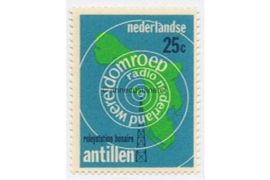 Nederlandse Antillen NVPH 407 Postfris Radio Nederland Wereldomroep 1969