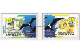 Nederlandse Antillen NVPH 1095-1096 Postfris 200 jaar Slavenopstand Curaçao 1995