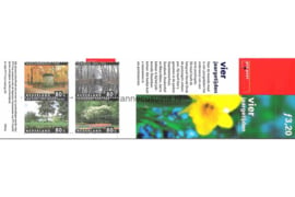 Nederland NVPH PB53a (abcd) Postfris Postzegelboekje 4 x 80ct - Vier jaargetijden, lente, uitgegeven Keukenhof 1999