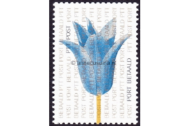 Nederland NVPH BZ3 Gestempeld Tulp, blauw 2000