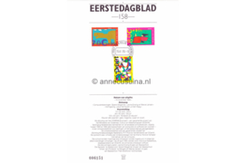 Nederland Importa EDB158 (NVPH 1658-1660) Eerstedagblad Kinderzegels 1995