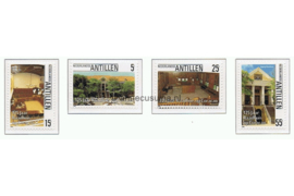 Nederlandse Antillen NVPH 831-834 Postfris 125 jaar Raadhuis/gerechtsgebouw 1986