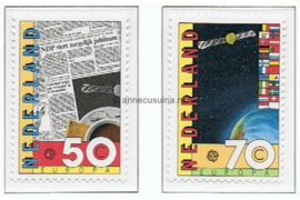 Nederland NVPH 1285-1286 Postfris Europa-zegels, Communicatie 1983