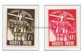 Nederlands Indië NVPH 226-227 Postfris Wereldjamboree Nederland 1937