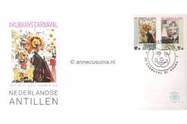 Nederlandse Antillen (Postdienst) NVPH E119 (E119PO) Onbeschreven 1e Dag-enveloppe 25 jaar Stichting Arubaanse Carnaval 1979