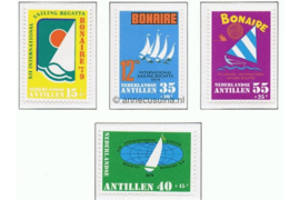 Nederlandse Antillen NVPH 625-628 Gestempeld Sport, Sailing, Regatta Bonaire 1979