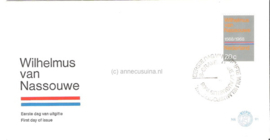 Nederland NVPH E91 Onbeschreven 1e Dag-enveloppe Wilhelmus 1968