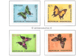 Indonesië Zonnebloem 420-423 Postfris De 6de Sociale Dag met toeslag ten bate van sociale instellingen 1963