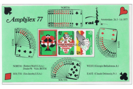 Nederlandse Antillen NVPH 544 Postfris Blok Amphilex '77 Amsterdam 1977