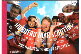 Nederland NVPH PR16 Postfris Prestigeboekje 100 jaar Scouting 2007