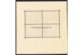 Nederland MAST V403 P Blok Ze.3 (voorheen MAST 403B P Ze.3 Blok) Postfris FOTOLEVERING Velletje Legioenzegels met 4 zegels van 12 1/2 + 87 1/2 cent 1942