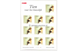 Nederland NVPH V1756 Postfris Velletje Tien voor het huwelijk 1998-1999