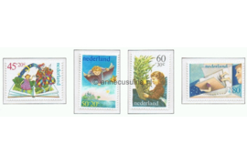 Nederland NVPH 1210-1213 Postfris Kinderzegels, kinderen en boeken 1980