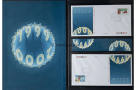 Gelegenheidsuitgave! Millennium Wisselmap 1999-2000 PTT Post Kuifje enveloppen Gelimiteerd & Genummerd Nummer 02399