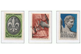 Nederland NVPH 293-295 Postfris Wereld Jamboree Vogelenzang 1937
