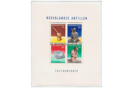 Nederlandse Antillen NVPH 329 Postfris Blok Cultuurzegels 1962