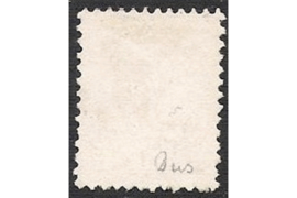 NVPH 11  Gestempeld FOTOLEVERING (25 cent) 3e emissie Koning Willem III