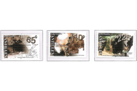 Nederlandse Antillen NVPH 1360-1362 Gestempeld Grotten 2001