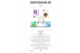 Nederland Importa EDB42 (NVPH 1348-1351) Eerstedagblad Zomerzegels 1986