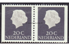 Nederland NVPH C36 Postfris links en rechts ongetand (20 +20)