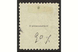 ZELDZAAM MOOI GETAND! Nederland NVPH 45B Gestempeld FOTOLEVERING (50 cent) Prinses Wilhelmina met hangend haar 1893-1896