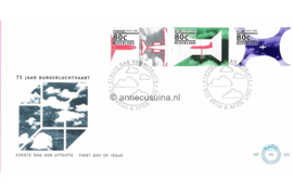 Nederland NVPH E320 Onbeschreven 1e Dag-enveloppe 75 Jaar Nederlandse luchtvaart 1994