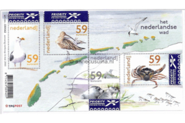 Nederland NVPH 2171 Gestempeld/CTO-Collect Club Blok Het Nederlandse Wad met 4 zegels van 0,59 euro meerkleurig  2003