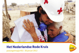Nederland NVPH M451 (PZM451) Postfris Postzegelmapje Het Nederlandse Rode Kruis 2012