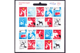 Nederland NVPH Vb3363-3372 Postfris (Logo Trekpleister)) Velletje Decemberzegels 2015