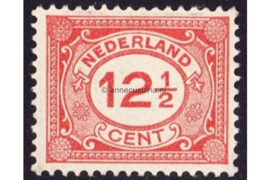 Nederland NVPH 108 Ongebruikt (12 1/2 cent) Cijfer (Vürtheim) 1921-1922