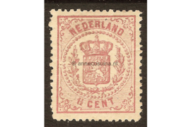 NVPH 16  Ongebruikt FOTOLEVERING (1 1/2 cent) 4e emissie Wapenzegels 1869-1871