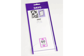 Hagelnieuw & Afgeprijsd! DAVO Easy stroken zwart Z60 (215 x 64) 10 stuks