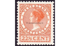 Nederland NVPH 191 Postfris (22 1/2 cent) Koningin Wilhelmina Veth Met watermerk 1926-1939