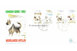 Nederlandse Antillen NVPH E246 Onbeschreven 1e Dag-enveloppe Honden 1993