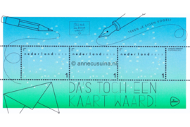 Nederland NVPH 3095 Postfris Blok Da's toch een kaart waard (Roosje Klap) 2013
