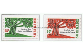 Suriname NVPH 458-459 Postfris 100 jaar Staten van Suriname