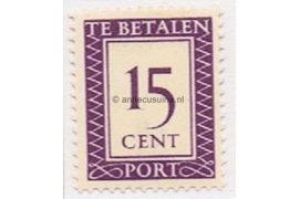 NVPH P41 Gestempeld (15 cent) Cijfer en waarde in rechthoek 19508
