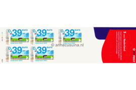 Nederland NVPH PB77 Postfris Postzegelboekje 5 voor Nederland (2062), zelfklevend 2002