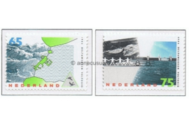 Nederland NVPH 1361-1362 Postfris Voltooiing Deltawerken 1986