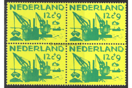Nederland NVPH 725 Postfris (12+9 cent) (Blokje van vier) Zomerzegels 1959