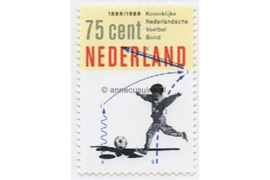 Nederland NVPH 1433 Postfris 100 jaar Koninklijke Nederlandsche Voetbalbond (K.N.V.B.) 1989