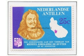 Nederlandse Antillen NVPH 371 Postfris Michiel A. de Ruyter 1966