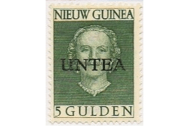 West-Nieuw-Guinea (UNTEA) NVPH 19 Postfris (5 gulden) Overdrukken op postzegels van Nederlands Nieuw Guinea 1962