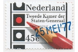 Nederland NVPH 1132 Postfris Verkiezingszegel met opschrift 1977